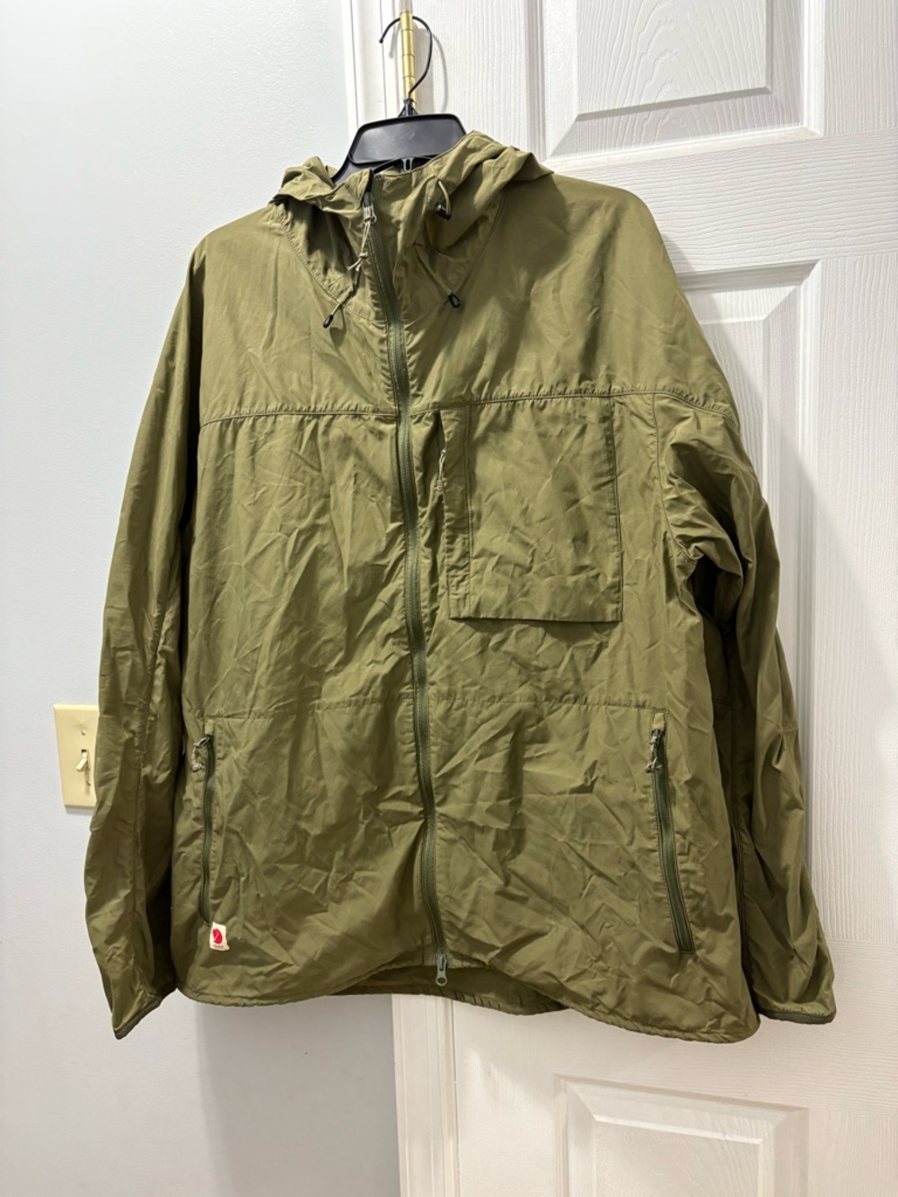 FJALL RAVEN HIGH COAST WIND JACKET 620/GREEN MENS SIZE XXL